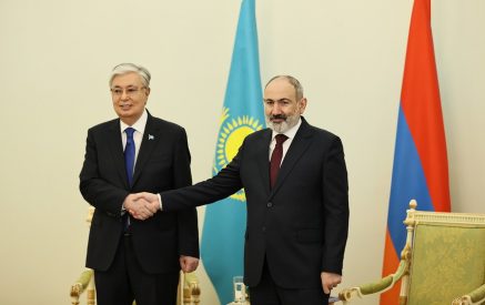 Փաշինյանը և Տոկաևը քննարկել են երկկողմ և տարածաշրջանային օրակարգի հարցեր