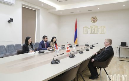 Հանձնաժողովի նախագահը երախտագիտություն է հայտնել կանադական կողմին Լեռնային Ղարաբաղից բռնի տեղահանվածների կարիքները հոգալուն ուղղված մարդասիրական օգնություն տրամադրելու համար