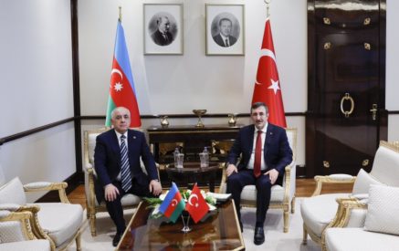 Ադրբեջանի վարչապետը հանդիպել է Թուրքիայի փոխնախագահի հետ