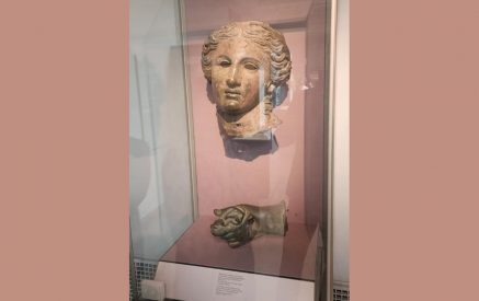 Անդրեասյանը Բրիտանական թանգարանում քննարկել է Անահիտ աստվածուհու արձանից պահպանված նմուշները Հայաստանի պատմության թանգարանում ցուցադրելու հարցը