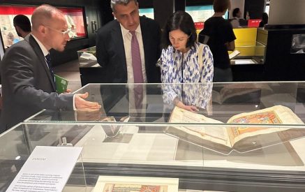 Ժաննա Անդրեասյանը կարևորել է Մեծ Բրիտանիայի ազգային գրադարանում պահվող հայկական հարուստ ժառանգության՝ ձեռագրերի, քարտեզների գույքագրումը