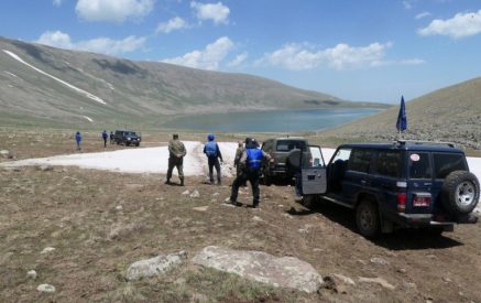 Հայաստանում ԵՄ առաքելության ղեկավար Մարկուս Ռիտերն այցելել է Սև լիճ