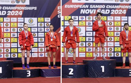3 ոսկե, 8 արծաթե և 7 բրոնզե մեդալ՝ սամբոյի Եվրոպայի պատանիների, երիտասարդների և մեծահասակների առաջնությունից