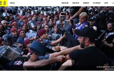 Amnesty International. Ուժը պետք է կիրառվի նվազագույն չափով, միայն այն դեպքում, երբ դա խիստ անհրաժեշտ