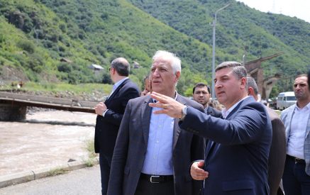 Վահագն Խաչատուրյանն այցելել է Լոռու մարզի աղետից տուժած բնակավայրեր