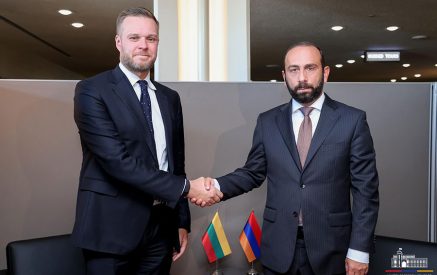Արարատ Միրզոյանն աշխատանքային այցով կգտնվի Վիլնյուսում