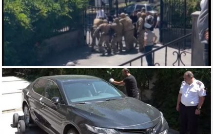 «Մեկ էլ, որ ժամանակ ունենաք, կհիշեցնեք էլի՝ այդ երբվանից եք նման գործերով դիմակավորված անձանց միջոցով դարպաս ջարդում ու մեքենա առգրավում»