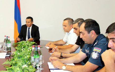 Որոտան, Ողջի և Մեղրի գետերի ավազաններում հնարավոր են գետերի ափամերձ տարածքների հեղեղումներ. Սյունիքի մարզպետարանում խորհրդակցություն է հրավիրվել