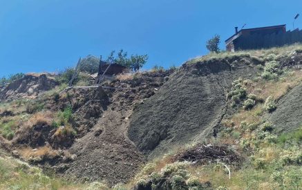 Գետամեջ գյուղի 13-րդ փողոցում տեղի է ունեցել սողանք