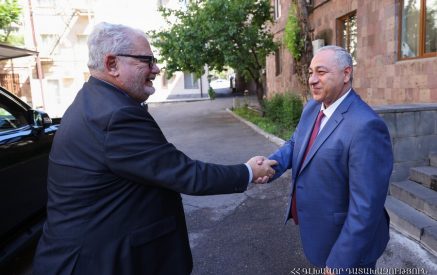 Գրիգոր Էլիզբարյանը և Իտալիայի զինվորական գլխավոր դատախազը քննարկել են փոխգործակցությանն առնչվող հարցերի լայն շրջանակ