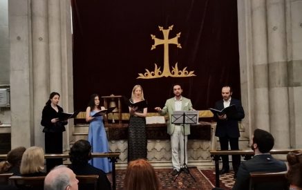 Կոմիտասին նվիրված համերգ-ցուցահանդես՝ մաեստրո Օլահի ղեկավարությամբ