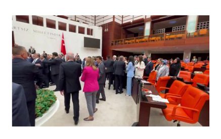 Ծեծկռտուք՝ Թուրքիայի խորհրդարանում