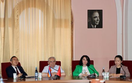 «Վերջին 32 տարվա ընթացքում, մենք դարձել ենք փոխվստահություն ներշնչող լավ ընկերներ». «Հայաստան-Չինաստան մշակութային երկխոսություն» միջազգային գիտաժողով՝ ԳԱԱ-ում
