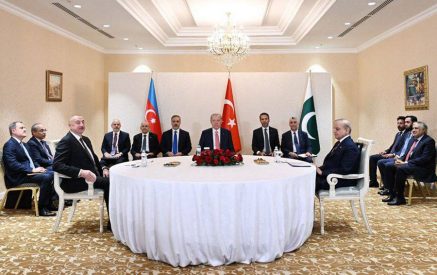 Ադրբեջանի, Թուրքիայի և Պակիստանի առաջնորդները քննարկել են միասնական զորավարժությունները պարբերական դարձնելու հարցը