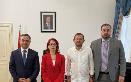 Իշխան Սաղաթելյանն ընդգծել է Հայաստանի ու Սիրիայի ունեցած շահերի և, ի դեմս Թուրքիայի, արտաքին վտանգների առկայությունը