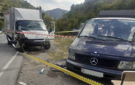 Իջևան-Դիլիջան ավտոճանապարհին բախվել են «Mercedes-Benz» և «Ford» մակնիշի բեռնատարը. Կա երկու զոհ