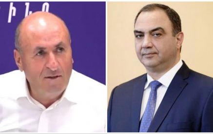 Թեժ զրույց՝ Գյումրի այցելած ՆԳ նախարարի և Ախուրյանի  նախկին փոխհամայնքապետի միջև