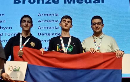 3 բրոնզե մեդալ՝ այս անգամ Աստղագիտության և աստղաֆիզիկայի միջազգային օլիմպիադայից