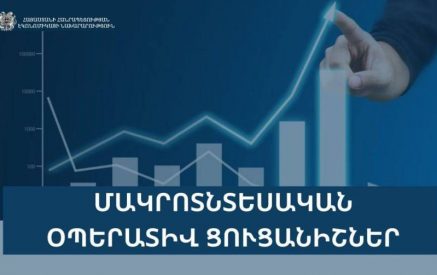 Տնտեսական ակտիվության ցուցանիշն աճել է 4․1%-ով
