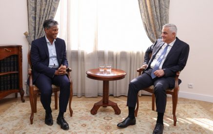 Մհեր Գրիգորյանն ընդունել է «Մարիոթ Ինթերնեյշնլ» ընկերության տարածաշրջանային նախագահին