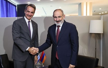 ՀՀ կառավարությունը մեծապես կարևորում է Հունաստանի հետ կապերի ընդլայնումն ու բազմաոլորտ հարաբերությունների խորացումը. Փաշինյանը` Միցոտակիսին