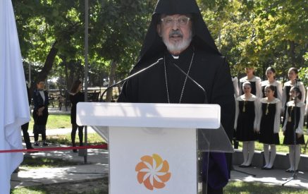 «Ցեղասպանության զոհերը եւ Ավրորա Մարդիգանյանը այսօր մեզ պատգամում են, թե ինչը պետք լինի մեր պատասխանատվությունը եւ պարտականությունը». Տ. Խաժակ Արքեպիսկոպոս Պարսամյան