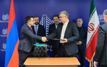 ՀՀ-ի և Իրանի միջև մասնավոր հատվածի գործարարության զարգացման ոլորտում ապրանքների և ծառայությունների փոխանակման վերաբերյալ փոխըմբռնման հուշագիր է կնքվել