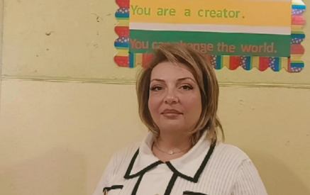 «Դասավանդելն իմ արյան մեջ է». Նարինե Դավոյան