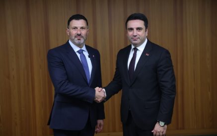 ՀՀ ԱԺ նախագահն ընդգծել է Ֆրանսիայի դերը Հայաստանում Եվրոպական միության դիտորդական առաքելության տեղակայման հարցում