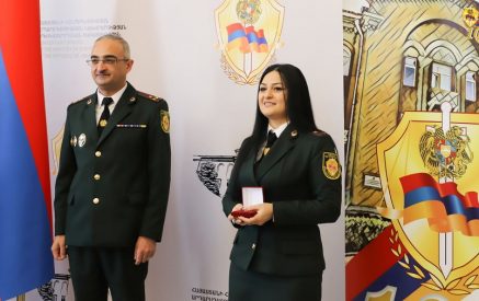 Քրեակատարողական ծառայության կենտրոնական մարմնում տեղի է ունեցել պարգևատրման հանդիսավոր արարողություն