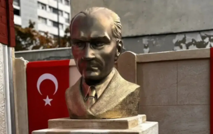Փարիզում տեղադրվել է Աթաթուրքի կիսանդրին