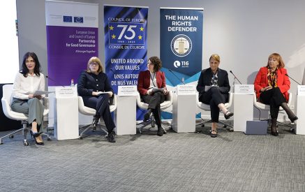Քննարկվել են Մարդու իրավունքների պաշտպանության համակարգի վրա Օմբուդսմանական և Մարդու իրավունքների ազգային հաստատությունների ազդեցությունը, անկախության և անկողմնակալության հիմնական սկզբունքները