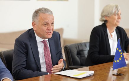 ԵՄ պատվիրակության ղեկավարը վերահաստատել է ԵՄ աջակցությունը Կառավարության ներկայացրած «Խաղաղության խաչմերուկ» նախագծին