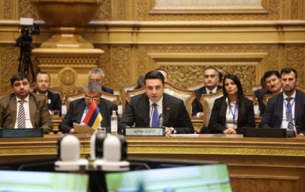 Ալեն Սիմոնյան. Հայաստանի համար հարազատ եւ հասկանալի է մեր տաջիկ ընկերների վերաբերմունքը Սահմանադրության տեքստում ամրագրված հիմնարար սկզբունքների անձեռնմխելիության նկատմամբ