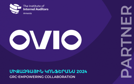 OVIO-ն՝ «Ներքին Աուդիտորների Ինստիտուտ-Հայաստան»-ի գործընկեր «Կառավարում, ռիսկեր, վերահսկողություն․ խթանելով համագործակցությունը» խորագրով 2024 միջազգային կոնֆերանսի շրջանակում