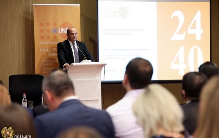 ՀՀ-ում դիվանագիտական ներկայացուցիչների ղեկավար անձանց մասնակցությամբ քննարկվել է ՀՀ ժողովրդագրական իրավիճակի բարելավման ռազմավարությունը