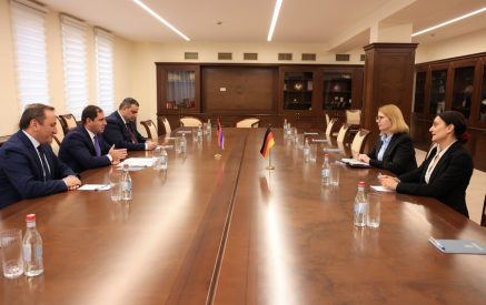 Պապիկյանը և դեսպան Բուշը քննարկել են պաշտպանության բնագավառում Հայաստան-Գերմանիա համագործակցության ընթացքը
