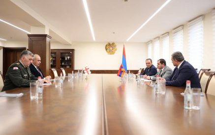 Պապիկյանը և դեսպան Շարվաշիձեն քննարկել են պաշտպանության բնագավառում համագործակցության ընթացքն ու հեռանկարները