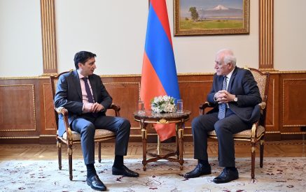 Վահագն Խաչատուրյանը և Վահե Հովհաննիսյանը մտքեր են փոխանակել ՀՀ ֆինանսատնտեսական համակարգում առկա խնդիրների և դրանց լուծման ուղղությամբ կիրառվող քայլերի շուրջ