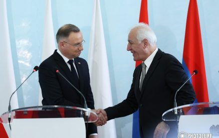 Հայաստան-Լեհաստան հարաբերությունները վերջին տարիներին զարգացման նոր դրսևորումներ են ստանում. ՀՀ նախագահը՝ Անջեյ Դուդային