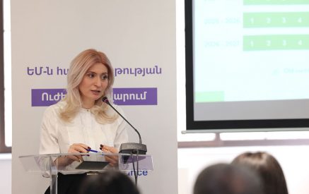 Արաքսիա Սվաջյանը «Հայաստան-ԵՄ կրթական երկխոսություն» համաժողովում ներկայացրել է ՀՀ կրթական ոլորտի բարեփոխումները
