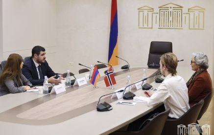 Մեծ ներուժ կա զարգացնելու հայ-նորվեգական հարաբերությունները. Արման Եղոյան