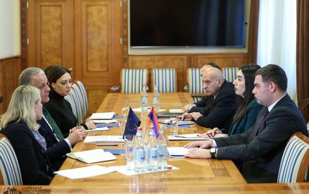 ՆԳՆ-ԵՄ համագործակցությունը կընդլայնվի․ ՆԳ նախարարն ընդունել է ԵՄ պատվիրակության ղեկավարին