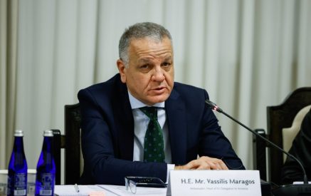 «Իրականում, ԵՄ-Հայաստան հարաբերությունները երբեք ավելի սերտ չեն եղել, քան այժմ, եւ ընդլայնվում են արագորեն». Վասիլիս Մարագոս. «Հրապարակ»