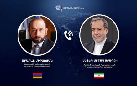 Հայաստանի և Իրանի ԱԳ նախարարների հեռախոսազրույց են ունեցել