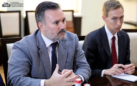 ՀՀ-ում ԱՄՆ դեսպանատան Թմրամիջոցների դեմ պայքարի և իրավապահ համագործակցության գրասենյակի տնօրենն այցելել է ՆԳՆ