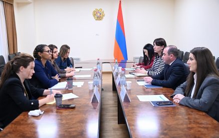 Ռուբեն Սիմոնյանն ընդունել է Համաշխարհային բանկի ներկայացուցիչներին, ներկայացրել նախարարության կողմից իրականացվող ծրագրերը