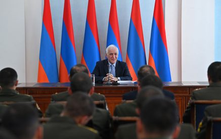 Վահագն Խաչատուրյանը դասախոսություն է կարդացել Վազգեն Սարգսյանի անվան ռազմական ակադեմիայի կուրսանտների համար