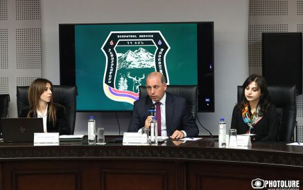 «Էկոպարեկային ծառայության հիմնումը շրջակա միջավայրի պահպանության ոլորտում անցնող տարվա ամենամեծ բարեփոխումն է». Վլադիմիր Կիրակոսյան