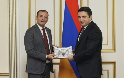 Ալեն Սիմոնյանը բարձր է գնահատել ՀՀ-ում դիվանագիտական առաքելությունն ավարտող Իտալիայի դեսպանի աշխատանքը
